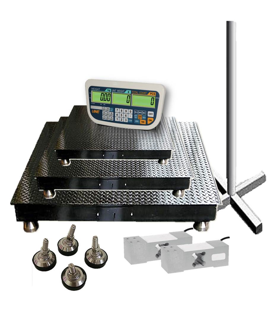 Intelligent Weighing UWE UFM-F Series Trade Legal Heavy Duty Platform Scale